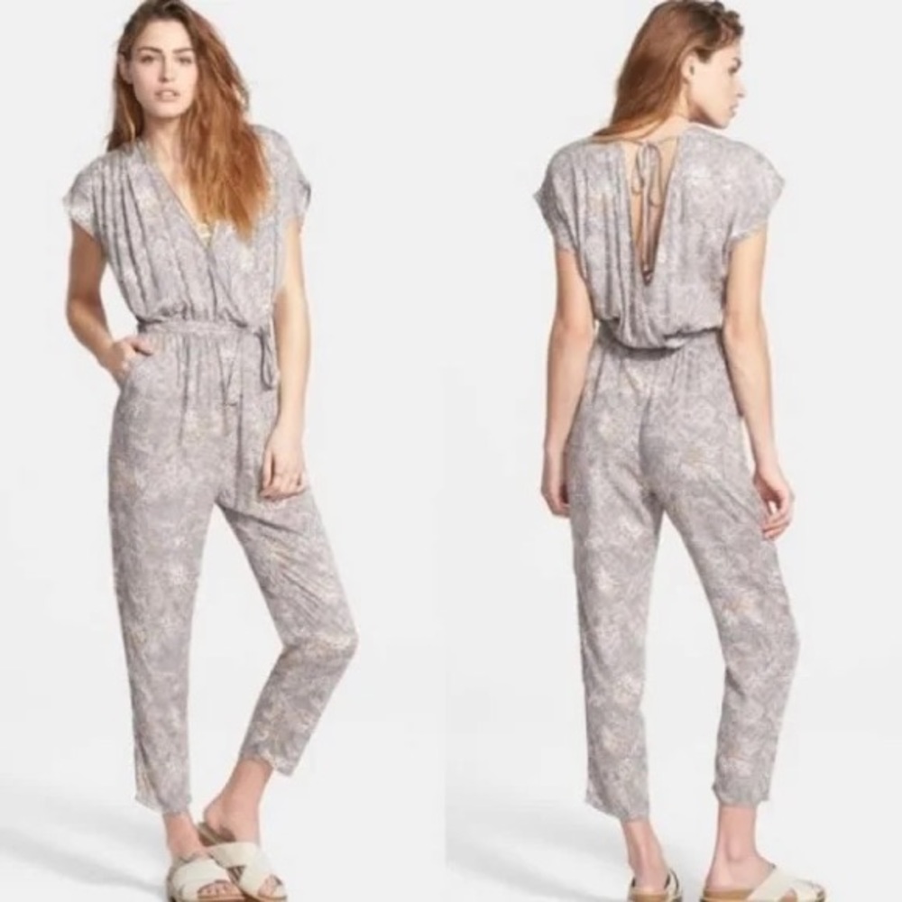 FREE PEOPLE Universal Surplice jumpsuit .